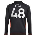 Aston Villa Jerseys - Official aston villa adidas goalkeeper shirt 2024-25 – long sleeve – kids with zych 48 printing – 202153091 Collection for AVFC Fans