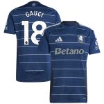 Aston Villa Jerseys - Official aston villa adidas goalkeeper shirt 2024-25 – long sleeve with gauci 18 printing – 202030972 Collection for AVFC Fans
