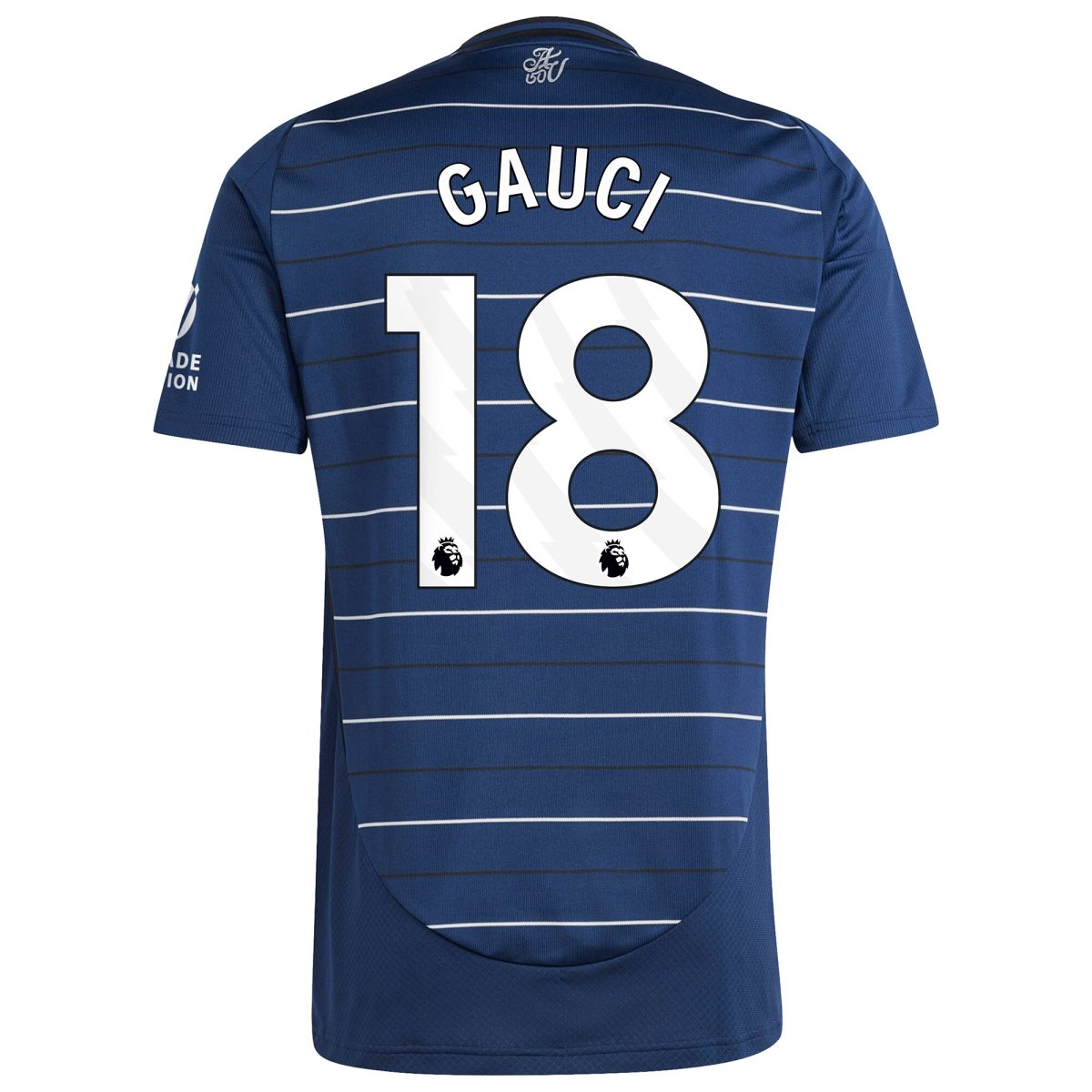 Aston Villa Jerseys - Official aston villa adidas goalkeeper shirt 2024-25 – long sleeve with gauci 18 printing – 202030972 Collection for AVFC Fans