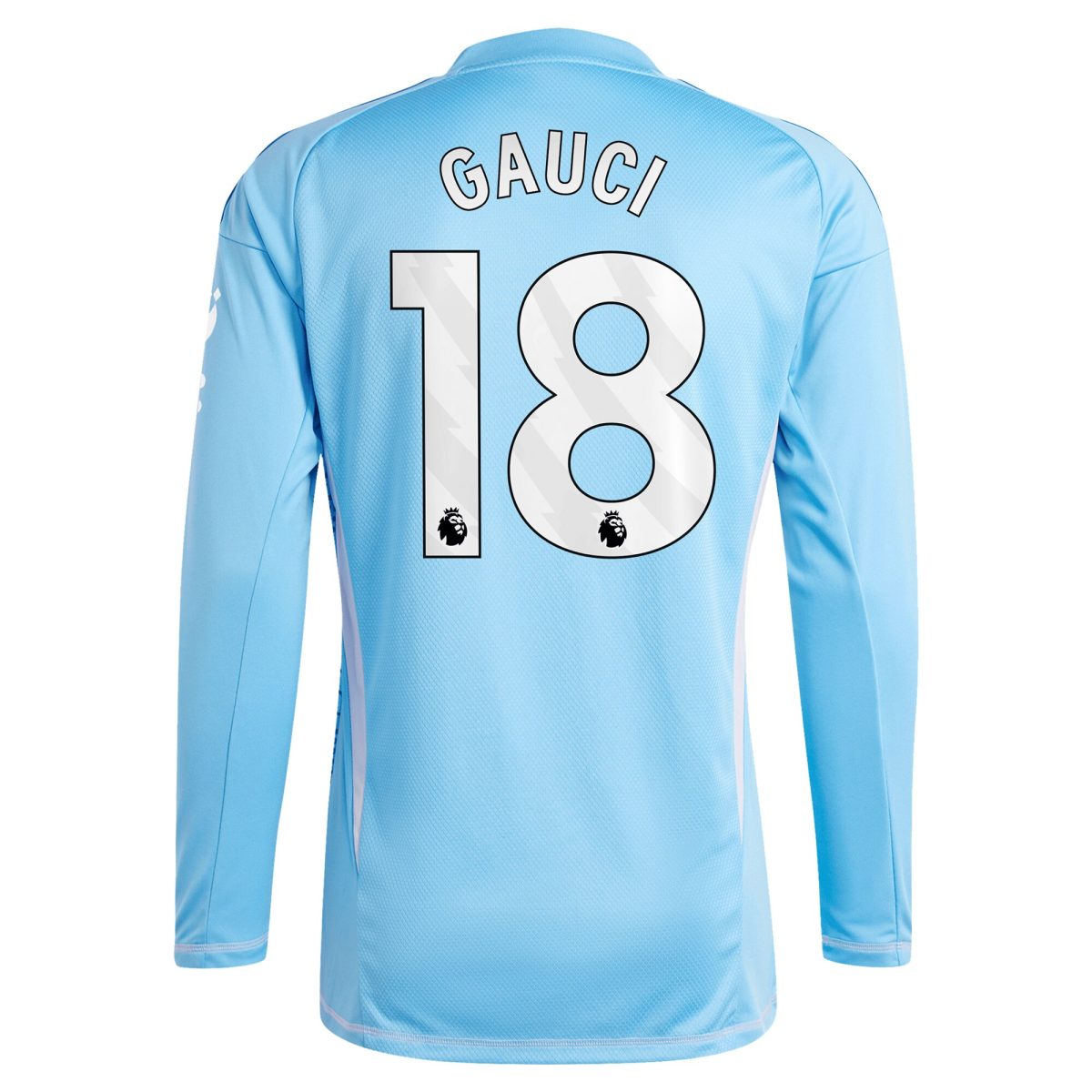 Aston Villa Jerseys - Official aston villa adidas goalkeeper shirt 2024-25 – long sleeve with gauci 18 printing – 202030982 Collection for AVFC Fans
