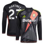 Aston Villa Jerseys - Official aston villa adidas goalkeeper shirt 2024-25 – long sleeve with martinez 23 printing – 202028938 Collection for AVFC Fans