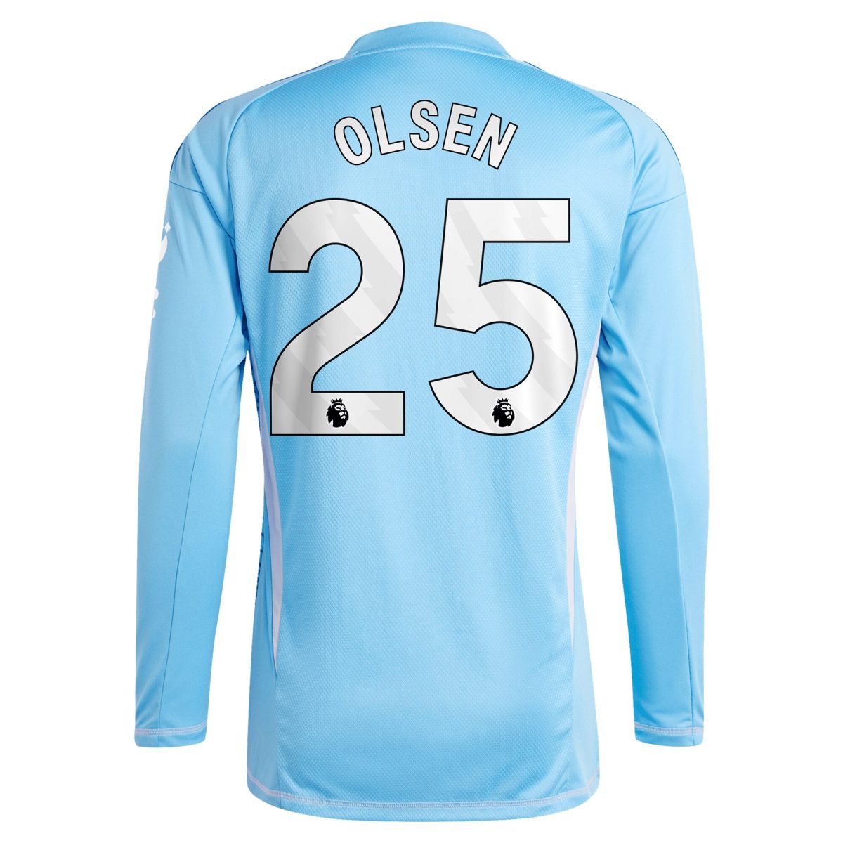 Aston Villa Jerseys - Official aston villa adidas goalkeeper shirt 2024-25 – long sleeve with olsen 25 printing – 202030976 Collection for AVFC Fans