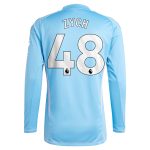 Aston Villa Jerseys - Official aston villa adidas goalkeeper shirt 2024-25 – long sleeve with zych 48 printing – 202153092 Collection for AVFC Fans