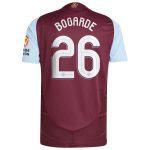 Aston Villa Jerseys - Official aston villa adidas home authentic shirt 2024-25 with bogarde 26 cup printing Collection for AVFC Fans
