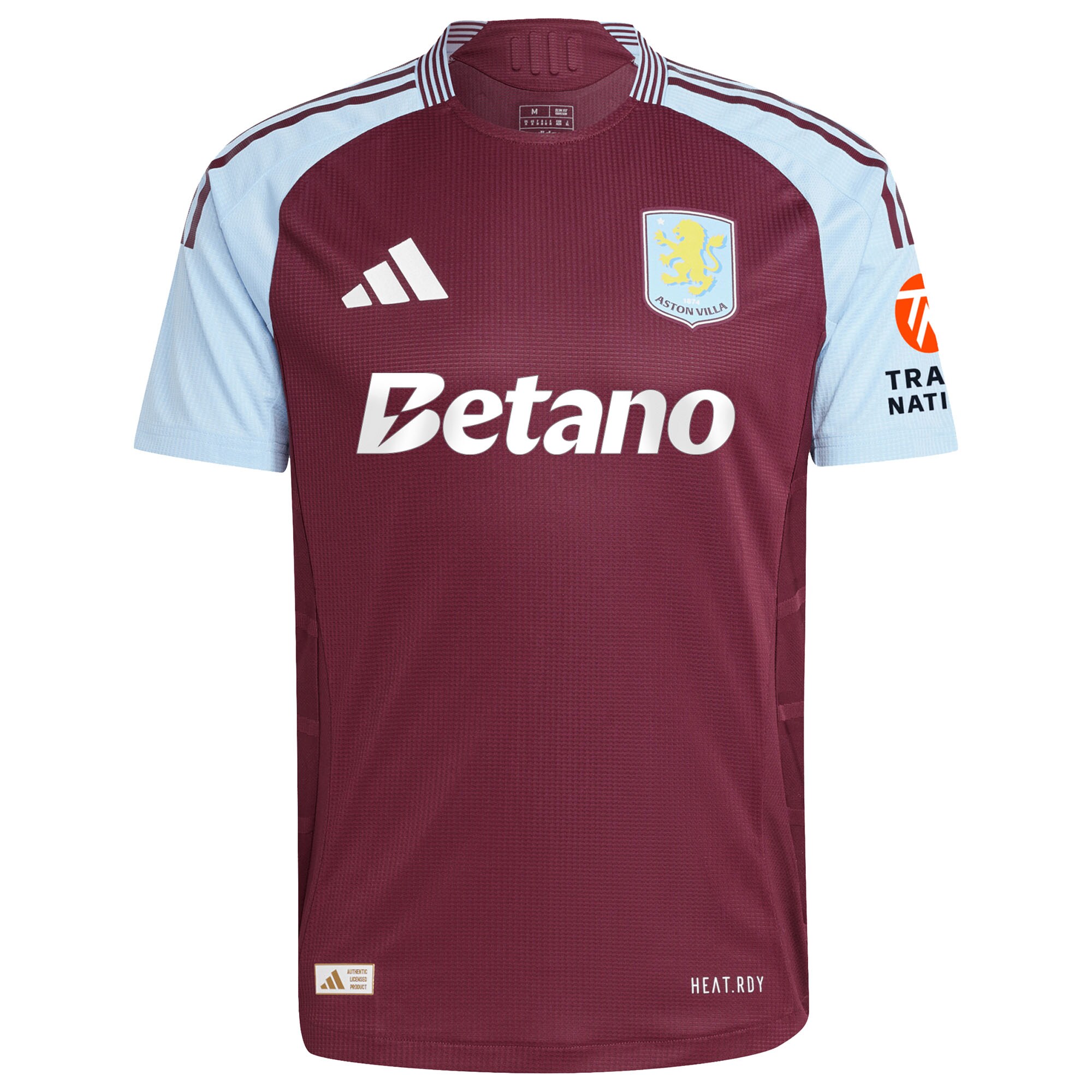 Aston Villa Jerseys - Official aston villa adidas home authentic shirt 2024-25 with bogarde 26 printing Collection for AVFC Fans