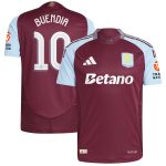 Aston Villa Jerseys - Official aston villa adidas home authentic shirt 2024-25 with buendia 10 cup printing Collection for AVFC Fans