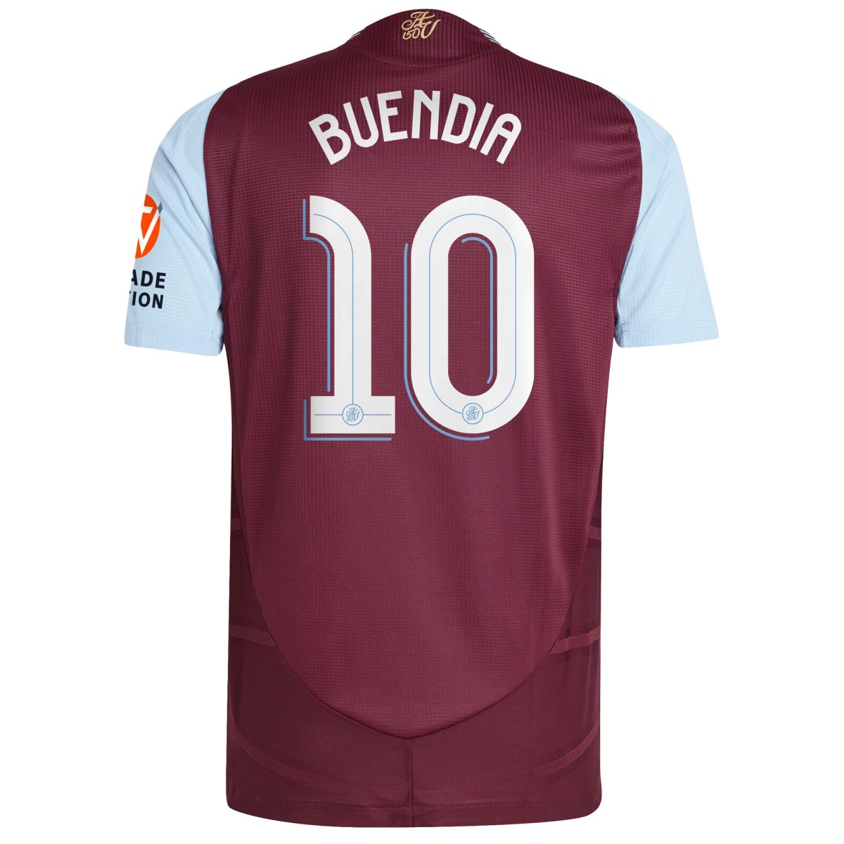 Aston Villa Jerseys - Official aston villa adidas home authentic shirt 2024-25 with buendia 10 cup printing Collection for AVFC Fans