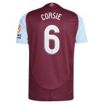 Aston Villa Jerseys - Official aston villa adidas home authentic shirt 2024-25 with corsie 6 cup printing Collection for AVFC Fans