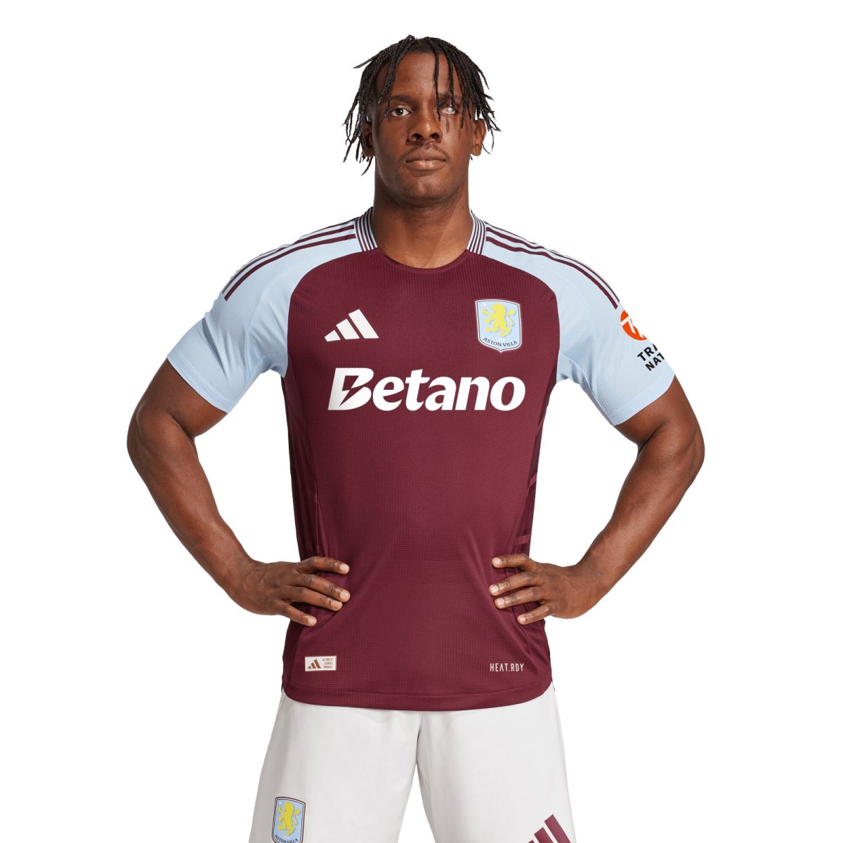 Aston Villa Jerseys - Official aston villa adidas home authentic shirt 2024-25 with custom printing Collection for AVFC Fans