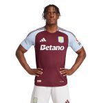 Aston Villa Jerseys - Official aston villa adidas home authentic shirt 2024-25 with custom printing Collection for AVFC Fans