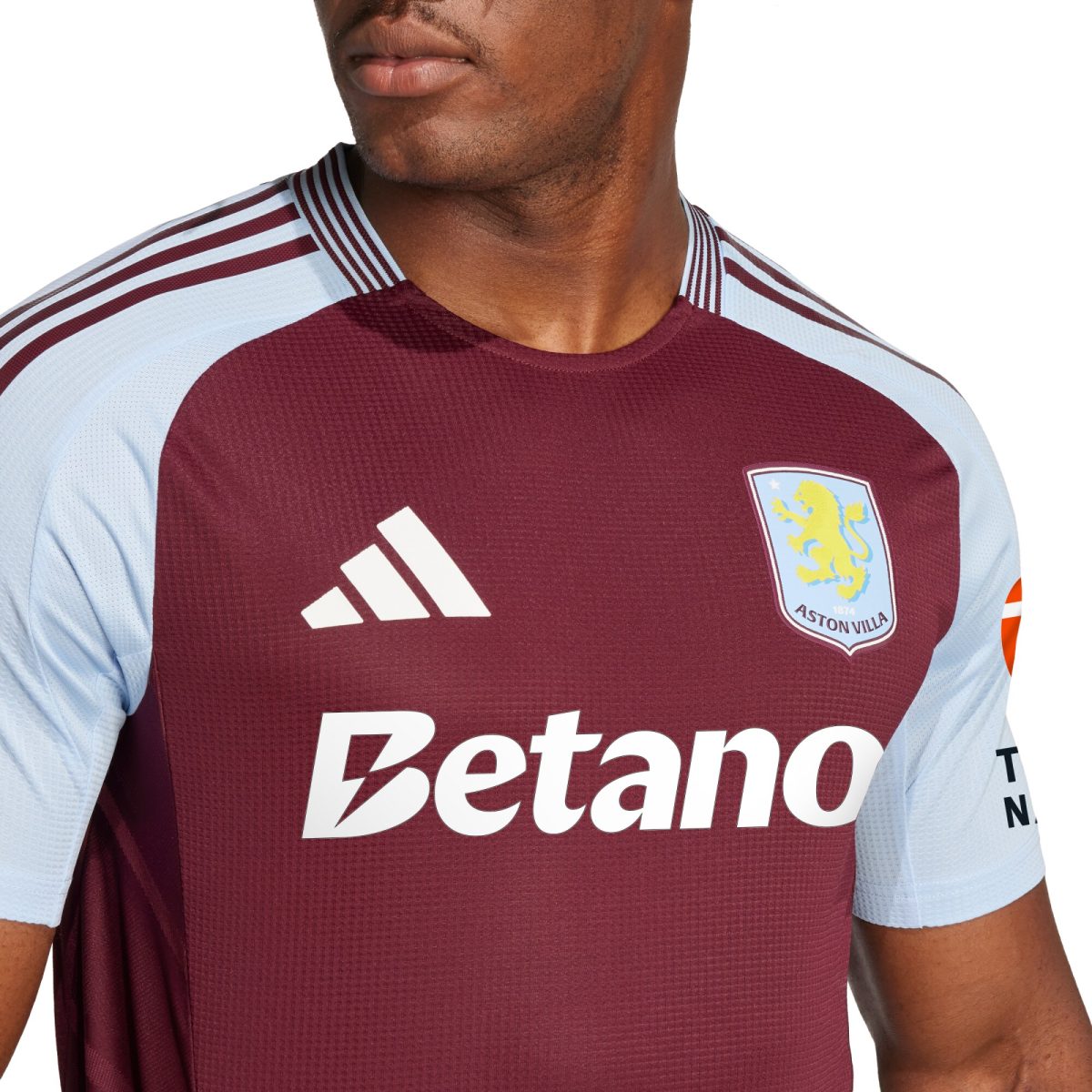 Aston Villa Jerseys - Official aston villa adidas home authentic shirt 2024-25 with custom printing Collection for AVFC Fans