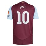Aston Villa Jerseys - Official aston villa adidas home authentic shirt 2024-25 with dali 10 cup printing Collection for AVFC Fans