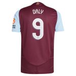 Aston Villa Jerseys - Official aston villa adidas home authentic shirt 2024-25 with daly 9 cup printing Collection for AVFC Fans