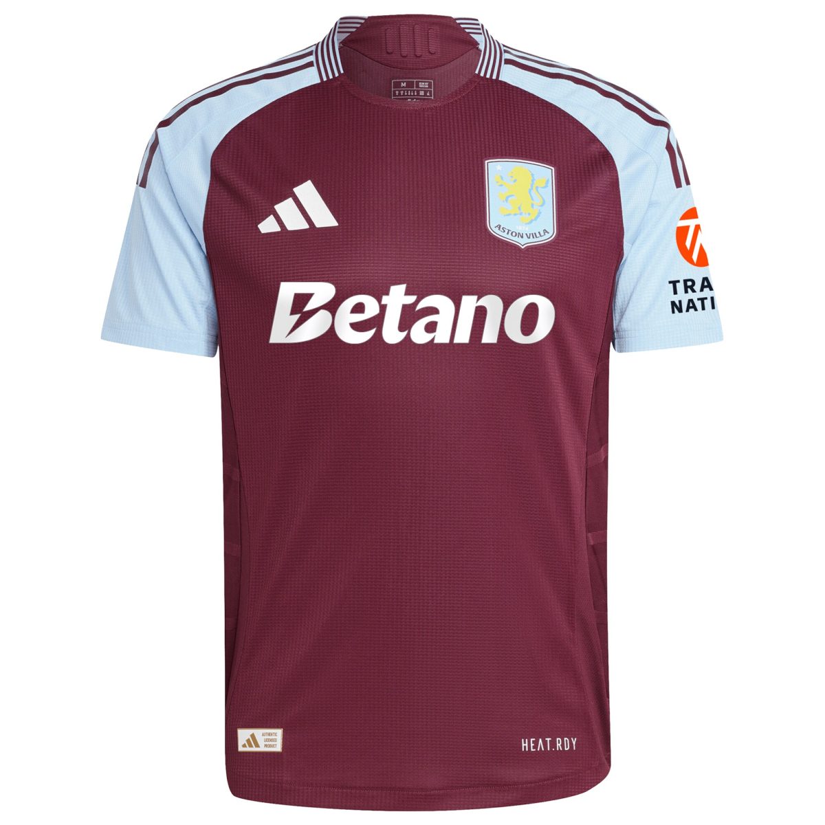 Aston Villa Jerseys - Official aston villa adidas home authentic shirt 2024-25 with diego carlos 3 printing Collection for AVFC Fans