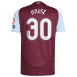 Aston Villa Jerseys - Official aston villa adidas home authentic shirt 2024-25 with hause 30 cup printing Collection for AVFC Fans