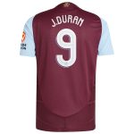 Aston Villa Jerseys - Official aston villa adidas home authentic shirt 2024-25 with j.duran 9 cup printing Collection for AVFC Fans