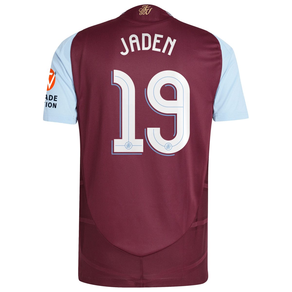 Aston Villa Jerseys - Official aston villa adidas home authentic shirt 2024-25 with jaden 19 cup printing Collection for AVFC Fans