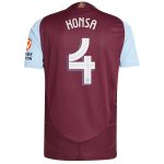 Aston Villa Jerseys - Official aston villa adidas home authentic shirt 2024-25 with konsa 4 cup printing Collection for AVFC Fans