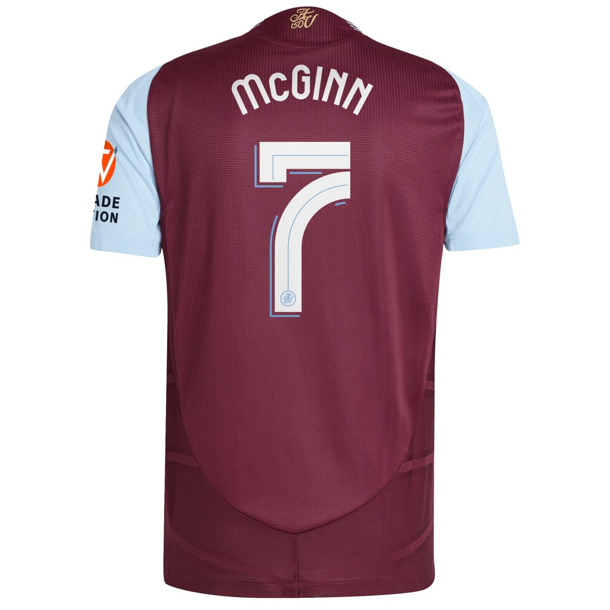 Aston Villa Jerseys - Official aston villa adidas home authentic shirt 2024-25 with mcginn 7 cup printing Collection for AVFC Fans