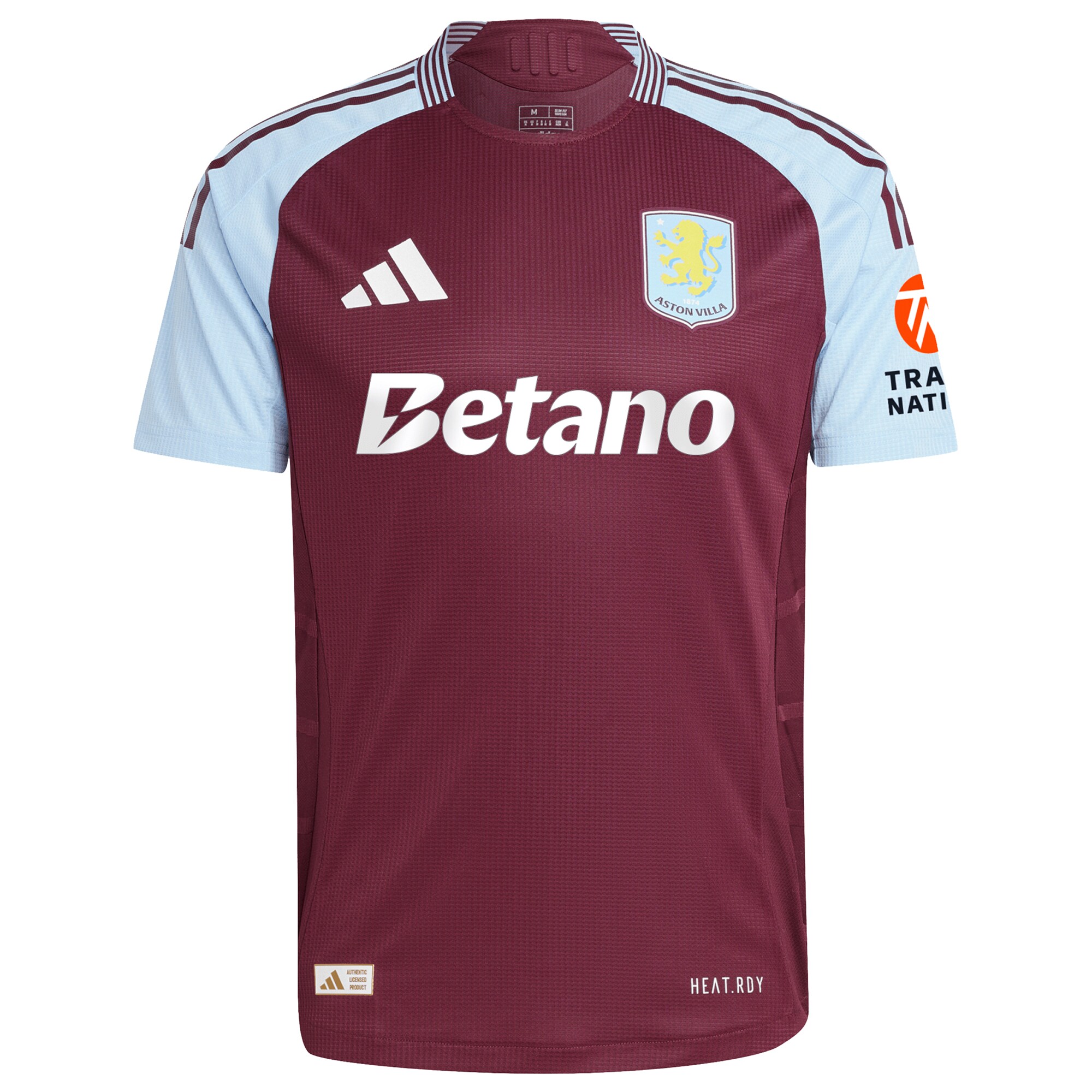 Aston Villa Jerseys - Official aston villa adidas home authentic shirt 2024-25 with mcginn 7 printing Collection for AVFC Fans