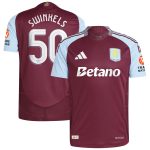 Aston Villa Jerseys - Official aston villa adidas home authentic shirt 2024-25 with swinkels 50 cup printing Collection for AVFC Fans