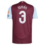 Aston Villa Jerseys - Official aston villa adidas home authentic shirt 2024-25 with tomás 3 cup printing Collection for AVFC Fans