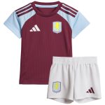 Aston Villa Jerseys - Official aston villa adidas home baby kit 2024-25 with bogarde 26 printing Collection for AVFC Fans