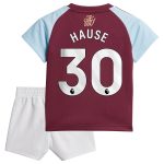 Aston Villa Jerseys - Official aston villa adidas home baby kit 2024-25 with hause 30 printing Collection for AVFC Fans