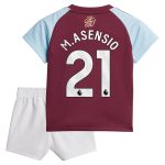 Aston Villa Jerseys - Official aston villa adidas home baby kit 2024-25 with m.asensio 21 printing Collection for AVFC Fans