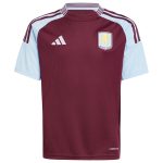 Aston Villa Jerseys - Official aston villa adidas home shirt 2024-25 – kids with jaden 19 printing Collection for AVFC Fans