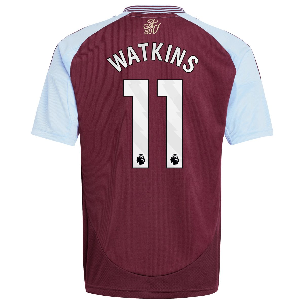Aston Villa Jerseys - Official aston villa adidas home shirt 2024-25 – kids with watkins 11 printing Collection for AVFC Fans