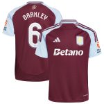 Aston Villa Jerseys - Official aston villa adidas home shirt 2024-25 with barkley 6 cup printing Collection for AVFC Fans