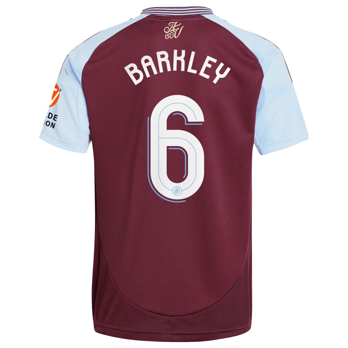 Aston Villa Jerseys - Official aston villa adidas home shirt 2024-25 with barkley 6 cup printing Collection for AVFC Fans
