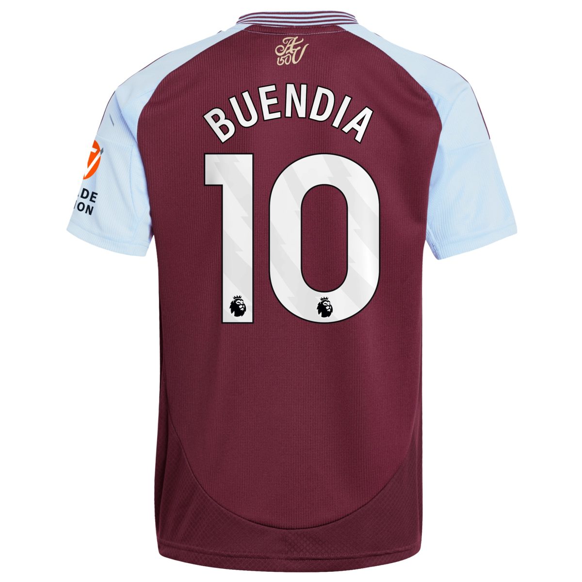 Aston Villa Jerseys - Official aston villa adidas home shirt 2024-25 with buendia 10 printing Collection for AVFC Fans