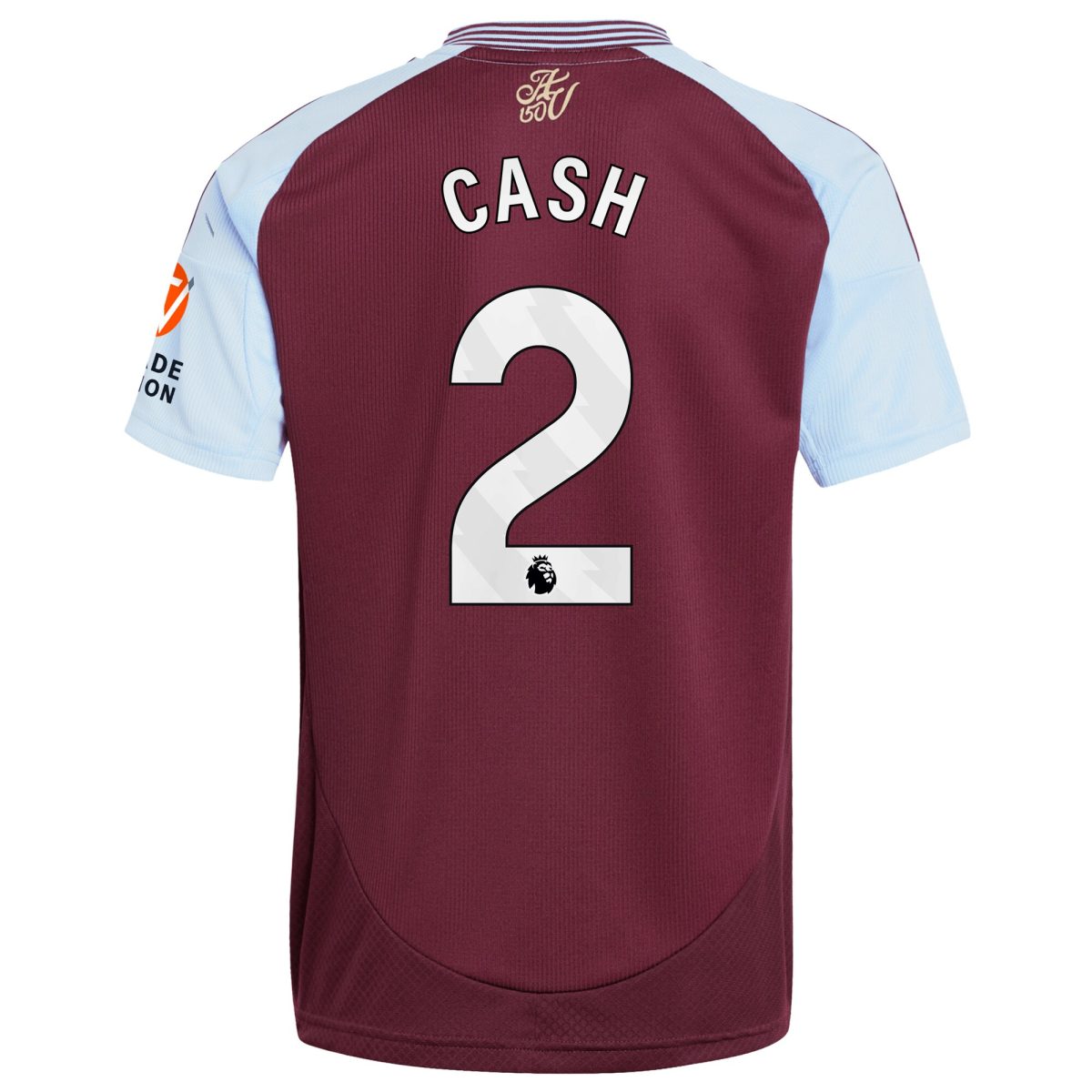 Aston Villa Jerseys - Official aston villa adidas home shirt 2024-25 with cash 2 printing Collection for AVFC Fans