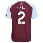 Aston Villa Jerseys - Official aston villa adidas home shirt 2024-25 with cash 2 printing Collection for AVFC Fans