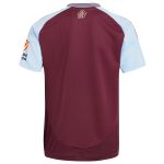 Aston Villa Jerseys - Official aston villa adidas home shirt 2024-25 with custom printing Collection for AVFC Fans