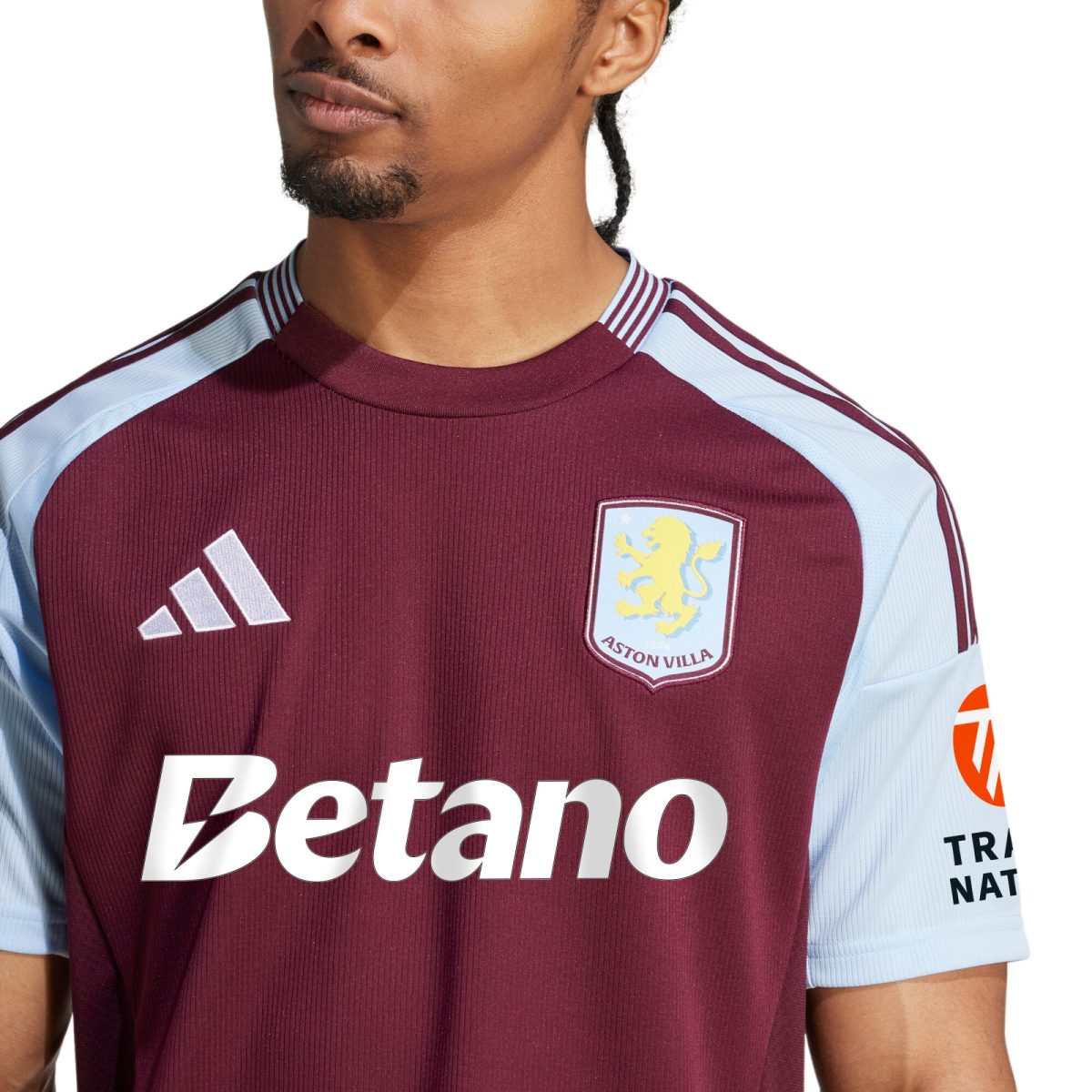 Aston Villa Jerseys - Official aston villa adidas home shirt 2024-25 with custom printing Collection for AVFC Fans