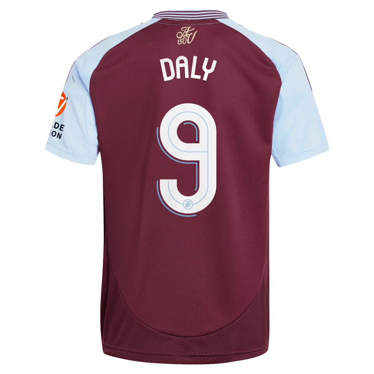 Aston Villa Jerseys - Official aston villa adidas home shirt 2024-25 with daly 9 cup printing Collection for AVFC Fans