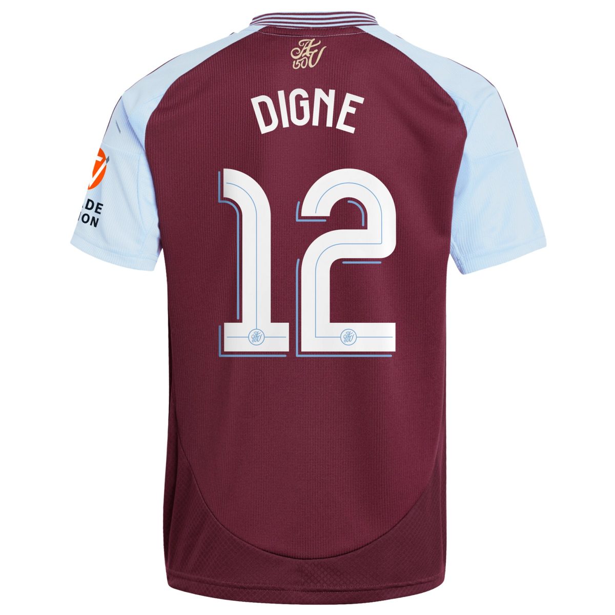 Aston Villa Jerseys - Official aston villa adidas home shirt 2024-25 with digne 12 cup printing Collection for AVFC Fans