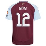 Aston Villa Jerseys - Official aston villa adidas home shirt 2024-25 with digne 12 cup printing Collection for AVFC Fans