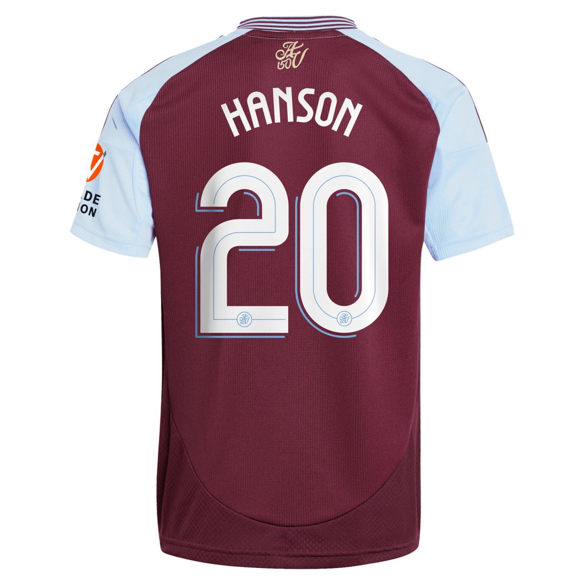 Aston Villa Jerseys - Official aston villa adidas home shirt 2024-25 with hanson 20 cup printing Collection for AVFC Fans