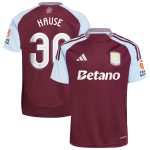 Aston Villa Jerseys - Official aston villa adidas home shirt 2024-25 with hause 30 cup printing Collection for AVFC Fans