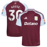 Aston Villa Jerseys - Official aston villa adidas home shirt 2024-25 with hause 30 printing Collection for AVFC Fans