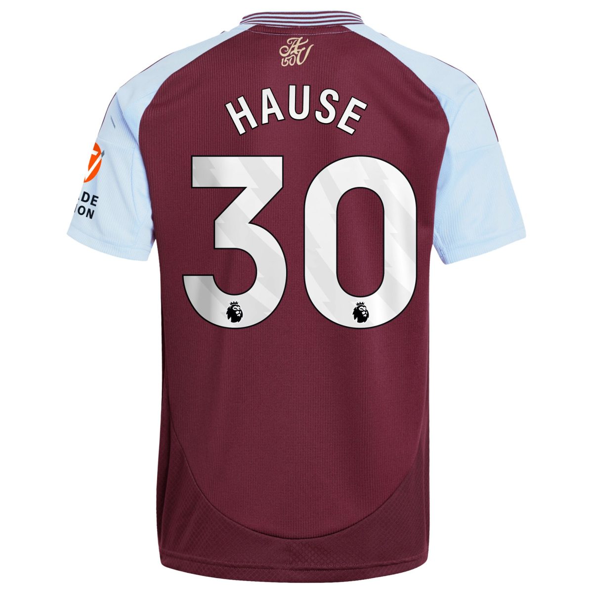 Aston Villa Jerseys - Official aston villa adidas home shirt 2024-25 with hause 30 printing Collection for AVFC Fans