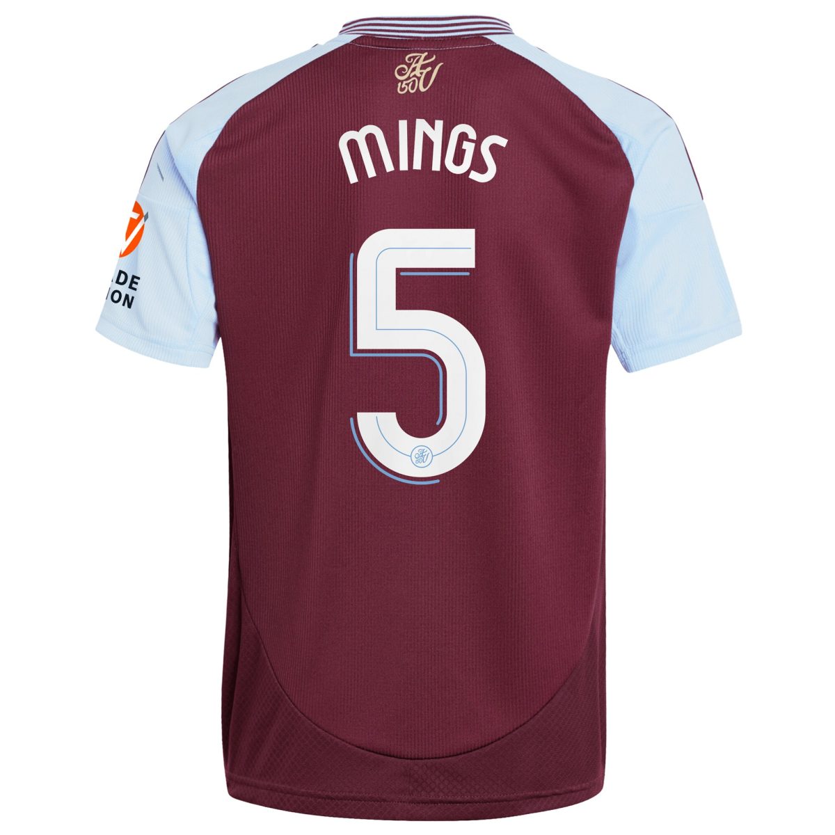 Aston Villa Jerseys - Official aston villa adidas home shirt 2024-25 with mings 5 cup printing Collection for AVFC Fans