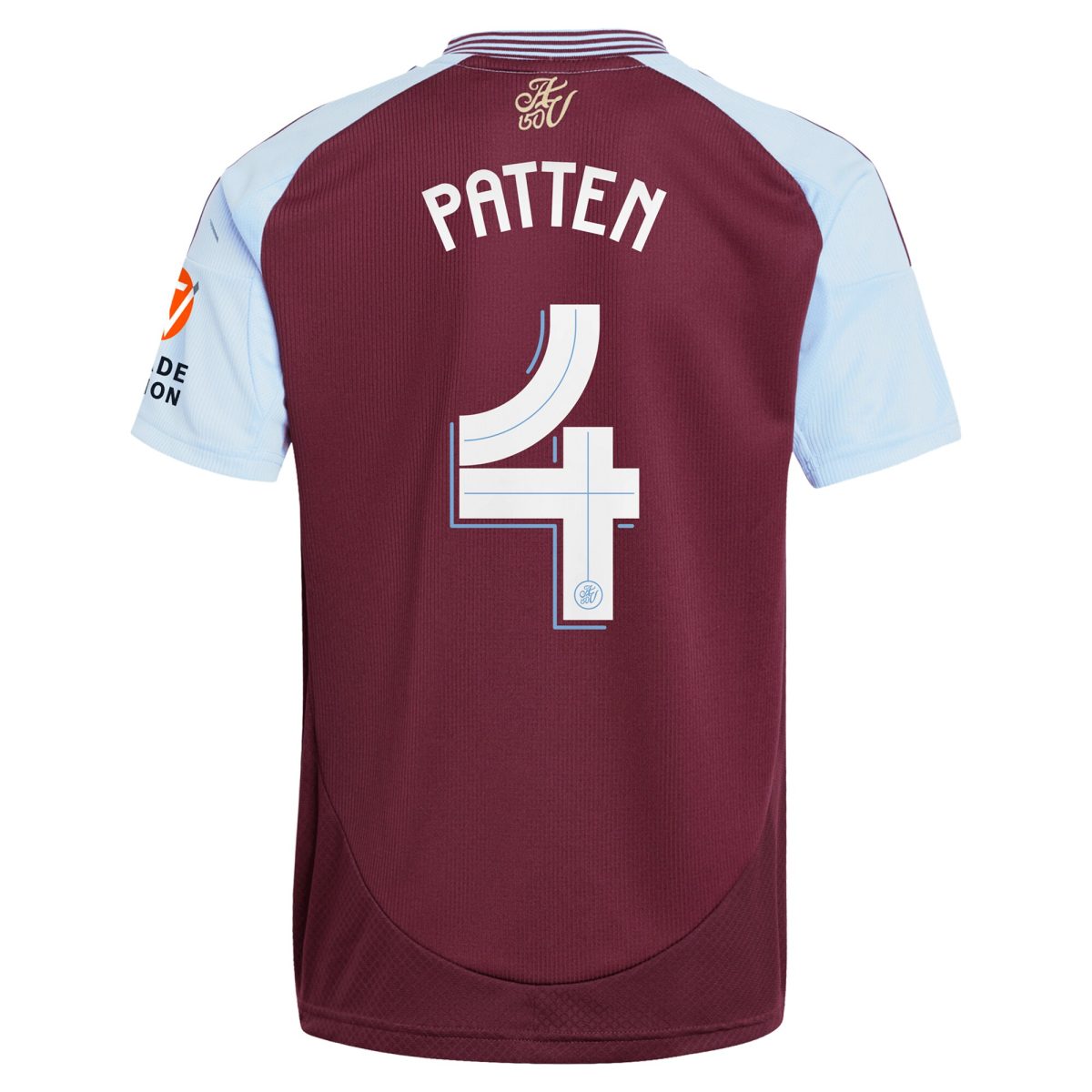 Aston Villa Jerseys - Official aston villa adidas home shirt 2024-25 with patten 4 cup printing Collection for AVFC Fans