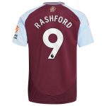 Aston Villa Jerseys - Official aston villa adidas home shirt 2024-25 with rashford 9 printing Collection for AVFC Fans
