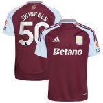 Aston Villa Jerseys - Official aston villa adidas home shirt 2024-25 with swinkels 50 printing Collection for AVFC Fans