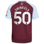 Aston Villa Jerseys - Official aston villa adidas home shirt 2024-25 with swinkels 50 printing Collection for AVFC Fans